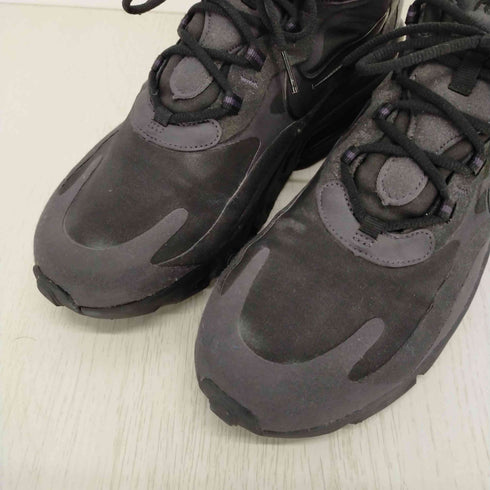 ナイキ NIKE AIR MAX 270 REACT BLACK/OIL GREY-OIL GREY-BLACK メンズ JPN:29