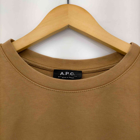 アーペーセー A.P.C. ポケット付き 長袖クルーネックTシャツ メンズ JPN:M