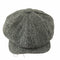 ヘザー Heather Scott Newsboy Harris Ywd Cap - Black / Grey メンズ L-60CM