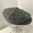 ヘザー Heather Scott Newsboy Harris Ywd Cap - Black / Grey メンズ L-60CM