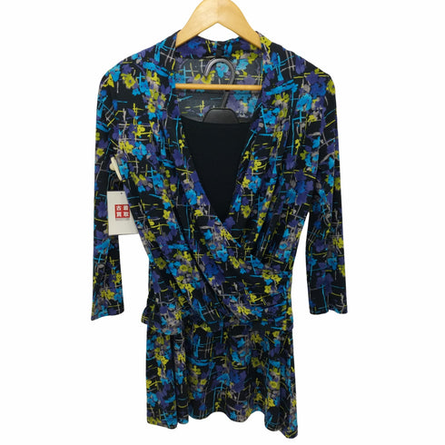 ローラアシュレイ LAURA ASHLEY 花柄カットソーセットアップ レディース S