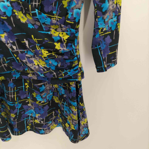 ローラアシュレイ LAURA ASHLEY 花柄カットソーセットアップ レディース S
