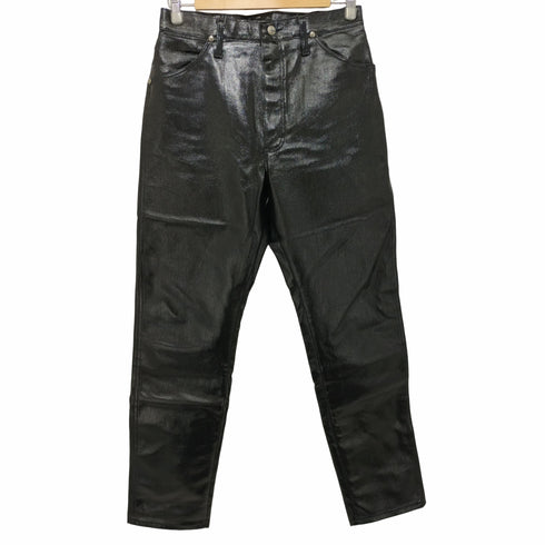 ラングラー Wrangler 80S 90S 14MWZYB フェイクレザーパンツ ラバーコーティング メンズ