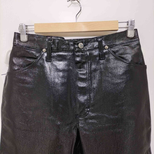 ラングラー Wrangler 80S 90S 14MWZYB フェイクレザーパンツ ラバーコーティング メンズ