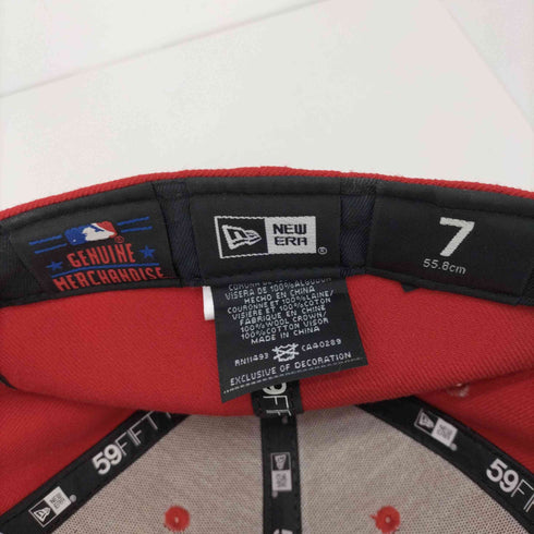 ニューエラ NEW ERA 59FIFTY つば星柄 Baseball Cap レディース 55.8cm