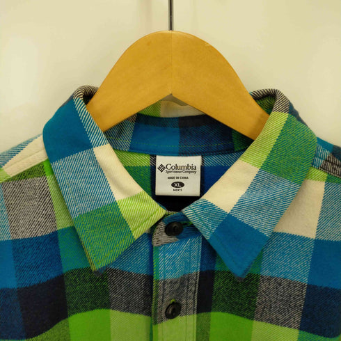 コロンビア Columbia コットンネルシャツ メンズ JPN:XL