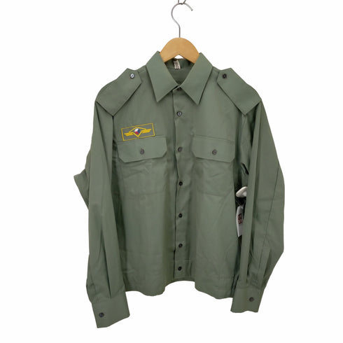 チェコスロバキア軍 エポーレットミリタリーワークシャツジャケット メンズ