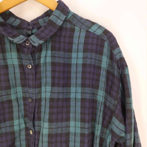 ネストローブ nest Robe リネンチェック2WAYワンピース レディース FREE