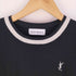 イヴサンローラン Yves Saint Laurent 肩パット入り ロゴニットワンピース レディース M