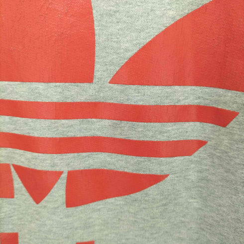 アディダス adidas 90~2000s 万国旗タグ 両面トレフォイルロゴ クルーネックスウェット メンズ o