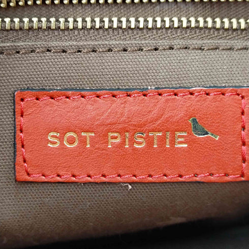 sot pistie レザーショルダーバッグ レディース