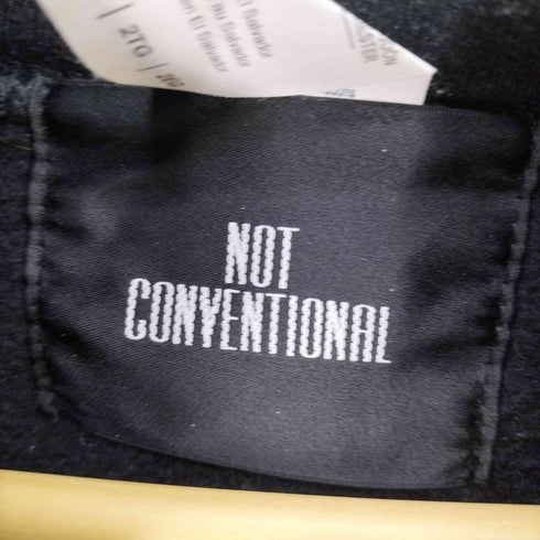 ノットコンベンショナル NOT CONVENTIONAL バックプリント ビッグシルエット パーカー プルオーバー メンズ 2XL