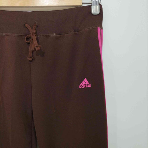 アディダス adidas 90~2000s y2k 山型パフォーマンスロゴ トレフォイル 3ストライプトラックパンツ 3STRIPES TRACK PANTS レディース JPN:L