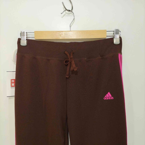 アディダス adidas 90~2000s y2k 山型パフォーマンスロゴ トレフォイル 3ストライプトラックパンツ 3STRIPES TRACK PANTS レディース JPN:L