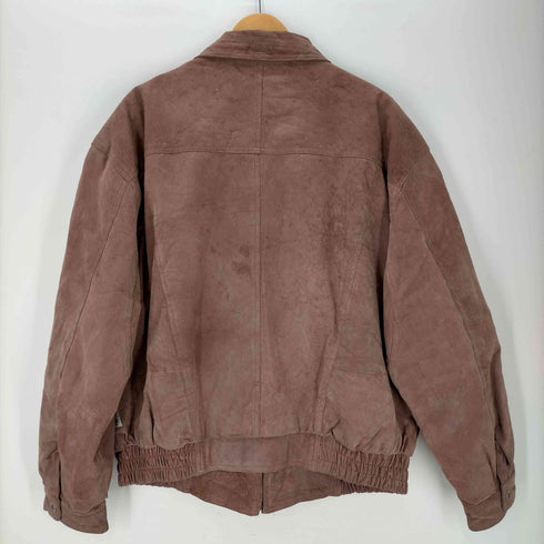 ジターノ GitaNo GENUINE LEATHER 裏地ナイロン スエードブルゾン メンズ import:XL