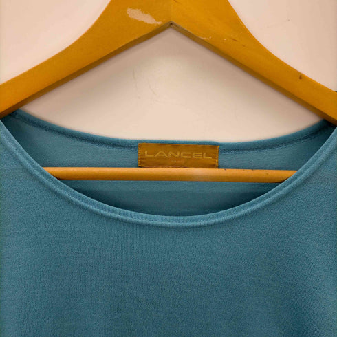 ランセル LANCEL L/S裾ロゴ刺繍クルーネックカットソー レディース JPN:M