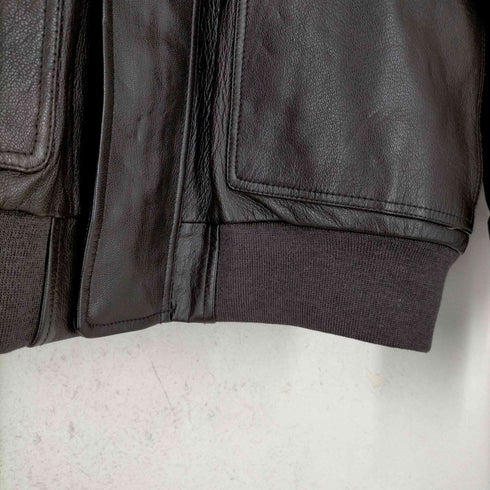エルエルビーン L.L.Bean QUALITY GUARANTEED ラムレザーA-2ジャケット メンズ JPN:XL