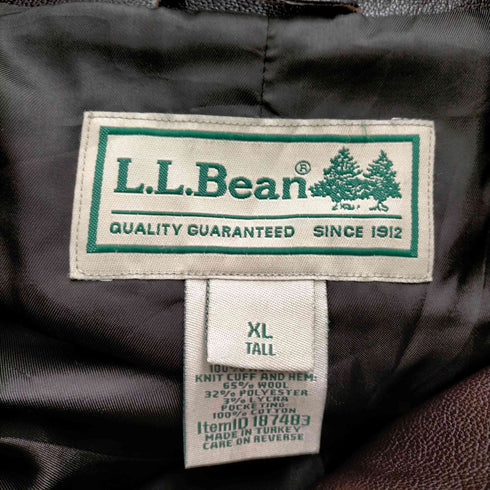 エルエルビーン L.L.Bean QUALITY GUARANTEED ラムレザーA-2ジャケット メンズ JPN:XL