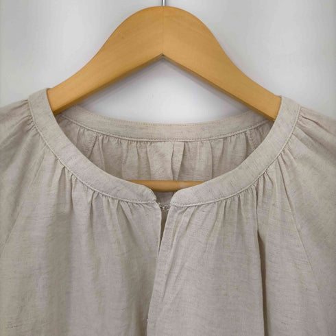 Alumu original back design linen ワンピース レディース JPN:2