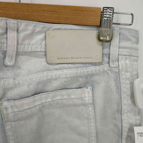 ディーゼルブラックゴールド DIESEL BLACK GOLD ラメデニムショーツ レディース 26
