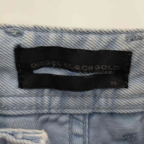 ディーゼルブラックゴールド DIESEL BLACK GOLD ラメデニムショーツ レディース 26