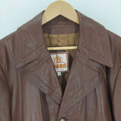 バラクータ BARACUTA 70S-80S 3B 本革 レザー テーラード ジャケット メンズ JPN:44