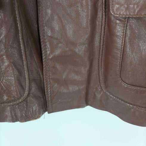 バラクータ BARACUTA 70S-80S 3B 本革 レザー テーラード ジャケット メンズ JPN:44