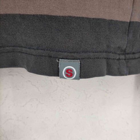 ステューシー Stussy OLD ボーダー L/S クルーネックTシャツ メンズ import:S