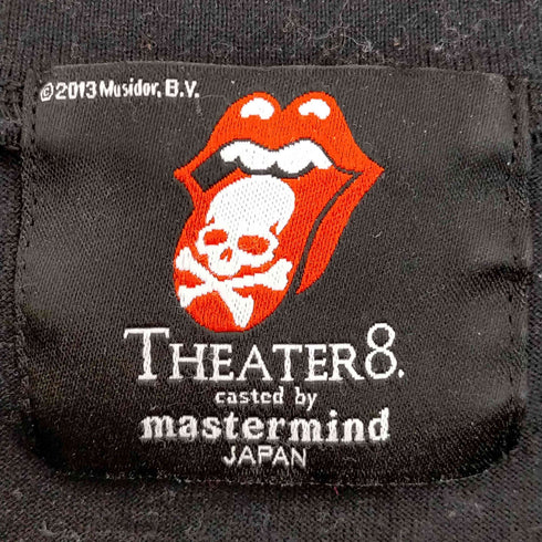シアターエイト THEATER8 ロックバンド クルーネックTシャツ メンズ JPN:S