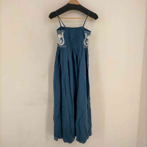 ナバアサナ navasana メキシカン刺繍 ワンピース レディース FREE