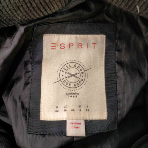 エスプリ ESPRIT 内ボア/ファーフーディー ダウンコート レディース US:12