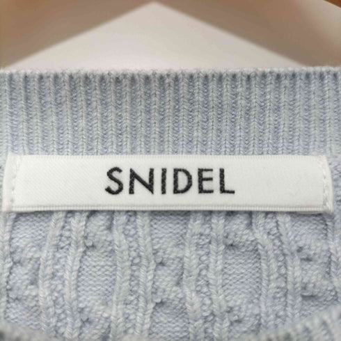 スナイデル snidel リボンモチーフカーディガン レディース ONE SIZE