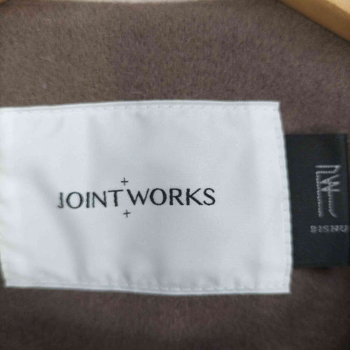 ジョイントワークス JOINT WORKS ノーカラー ウールコート レディース
