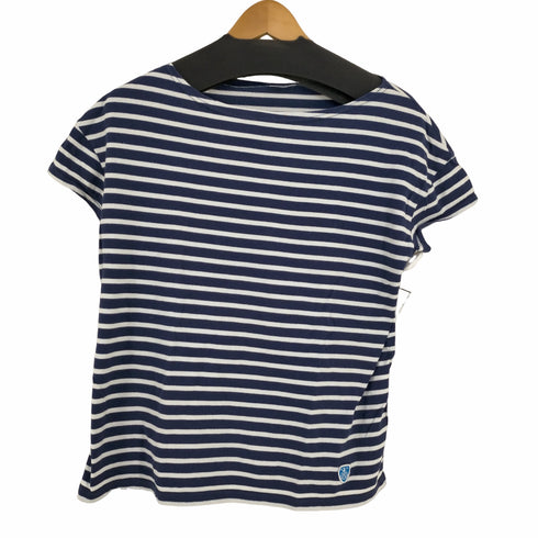 オーチバル ORCIVAL ボーダー ボートネックTシャツ レディース FREE