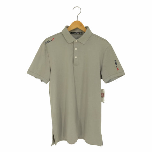アールエルエックスラルフローレン RLX RALPH LAUREN 袖プリントロゴ ストレッチポロシャツ メンズ import:S