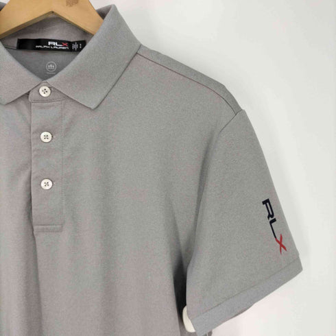 アールエルエックスラルフローレン RLX RALPH LAUREN 袖プリントロゴ ストレッチポロシャツ メンズ import:S