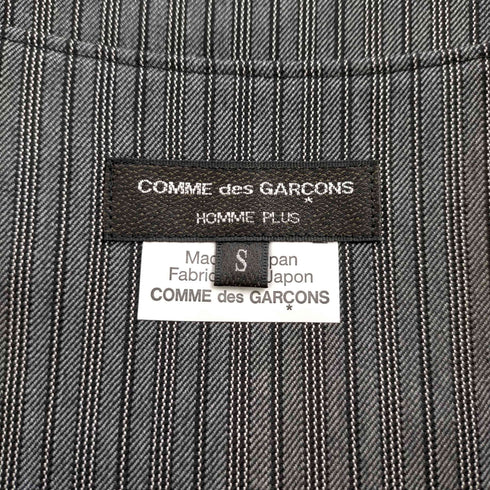 コムデギャルソンオムプリュス COMME des GARCONS HOMME PLUS 15SS SOLDER OF PIECE期 サスペンダーデザインストライププルオーバーベスト メンズ JPN:S