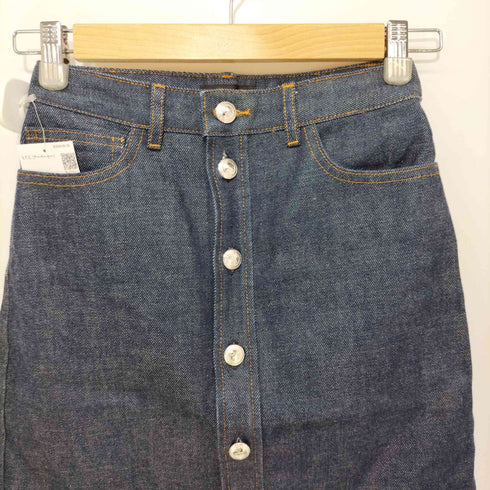 アーペーセー A.P.C. 膝丈デニムスカート レディース FR:34
