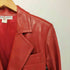イブサンローランプールオム Yves Saint Laurent Pour Homme 80~90s フランス製 シープレザーシングルテーラードジャケット レディース FR:36