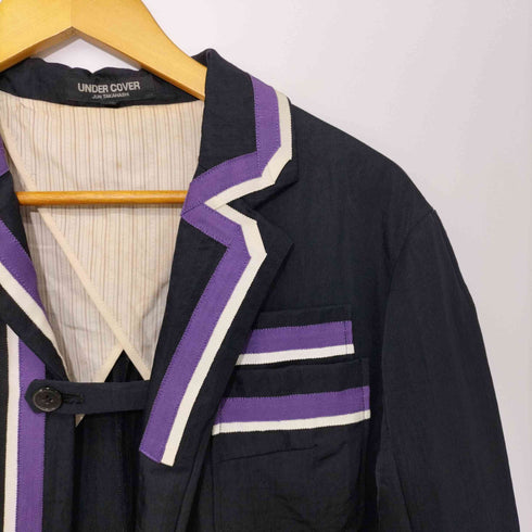 アンダーカバー UNDERCOVER 95ss NO TITLE期 エスニックロングジャケット メンズ M