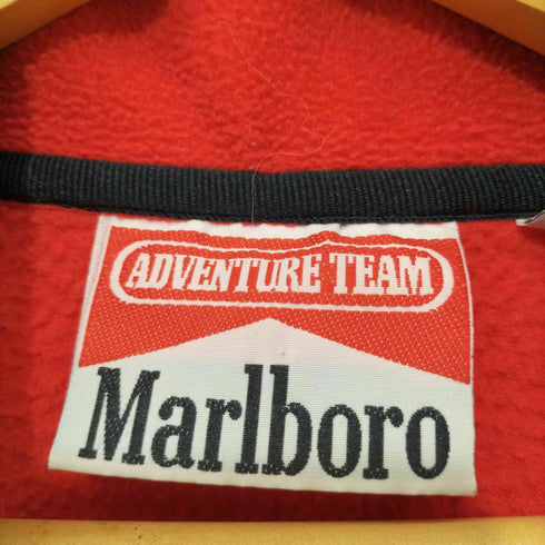 マルボロ Marlboro バイカラー フリーススナップジャケット スナップT メンズ import:L
