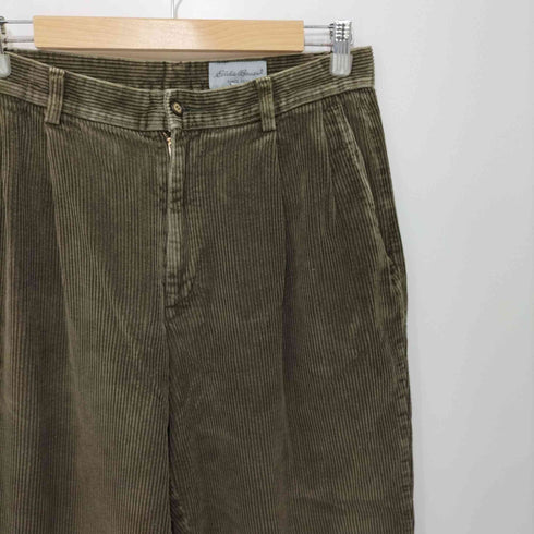 エディーバウアー Eddie Bauer 2タックコーデュロイワイドパンツ メンズ 33×32