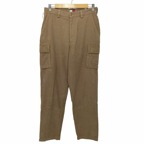 トミーヒルフィガー TOMMY HILFIGER コーデュロイカーゴパンツ メンズ 32×34