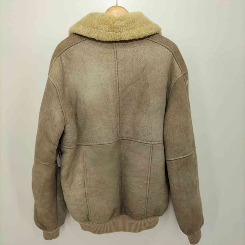 ECHTES LEDER ムートンジャケット メンズ 54