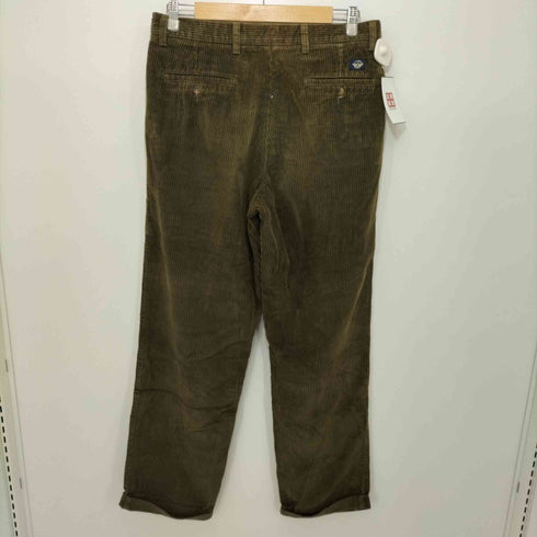 ドッカーズ DOCKERS 太畝コーデュロイワイドパンツ 裾ダブル メンズ 33×32