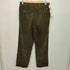 ドッカーズ DOCKERS 太畝コーデュロイワイドパンツ 裾ダブル メンズ 33×32