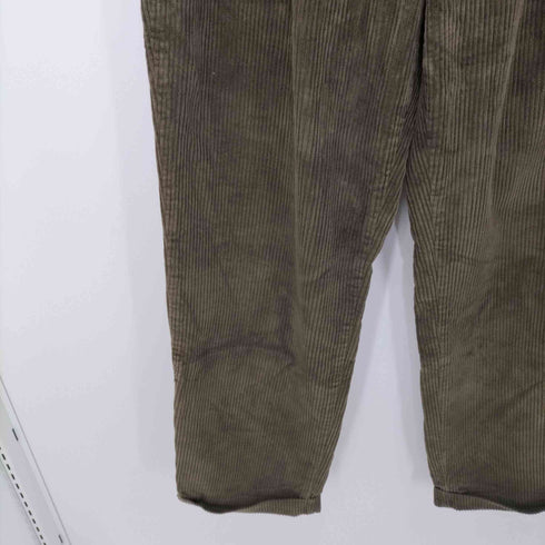 ドッカーズ DOCKERS 太畝コーデュロイワイドパンツ 裾ダブル メンズ 33×32