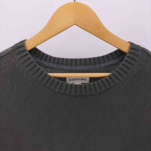 セントジョンズベイ ST.JOHNS BAY ライン コットン ニット メンズ import:XL