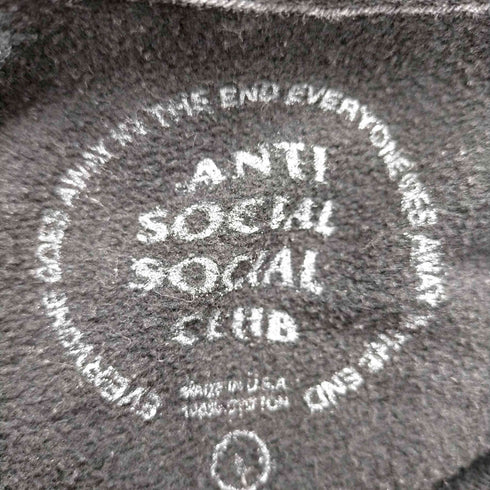 アンチソーシャルソーシャルクラブ ANTI SOCIAL SOCIAL CLUB 薔薇プリントプルオーバーパーカー メンズ JPN:L