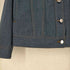エムエムシックス メゾンマルジェラ MM6 Maison Margiela 16AW 袖フリルデニムトラッカージャケット レディース JPN:36